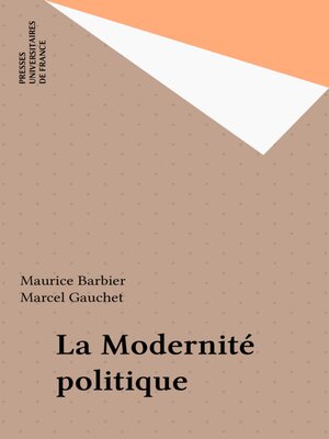 cover image of La Modernité politique